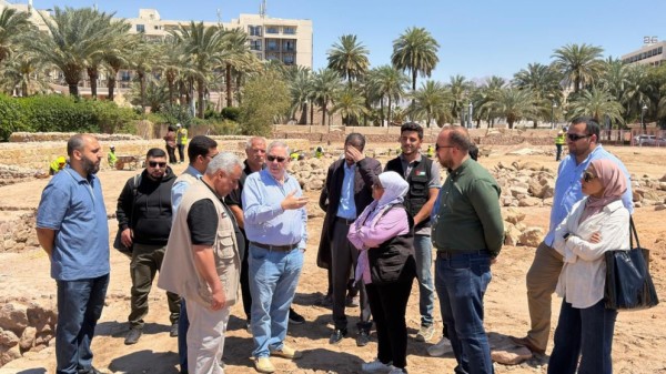 بحث تطوير موقع آيلة الإسلامية في العقبة