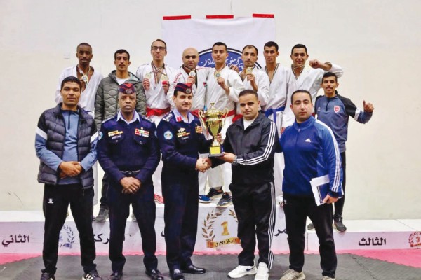 ((الدبلوماسي والدوائر)) بطل الأمن العام للكراتيه