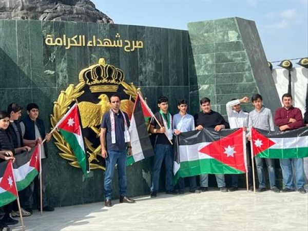 نادي وادي الأردن ومدرسة الرامة يحتفلان بيوم العلم