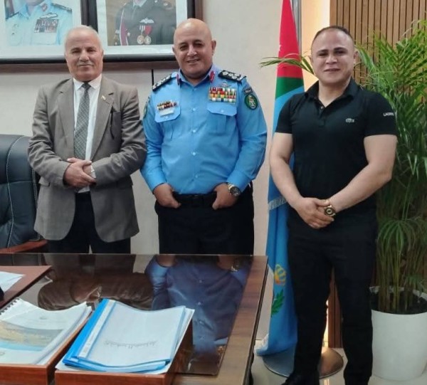 نادي ساكب يعزز الشراكة مع مديرية شرطة جرش