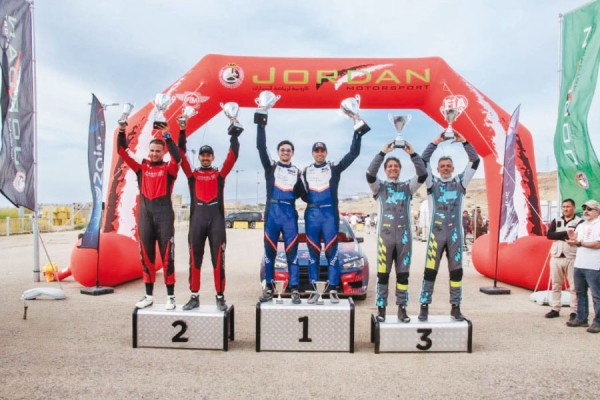 جويحان بطل الجولة الأولى لرالي الأردن