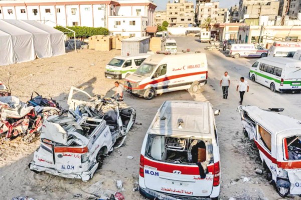 الأمم المتحدة: النظام الصحي في غزة على حافة الانهيار الكامل