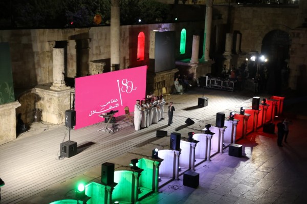 أمسية وطنية على المدرج الروماني بمناسبة عيد الاستقلال