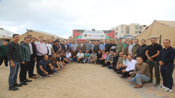 المستشفى الميداني جنوب غزة/10 يستقبل وجهاء محليين بمناسبة عيد الأضحى #الأردن 