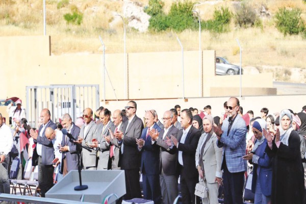((شباب البلقاء)) يحتفلون بالاستقلال