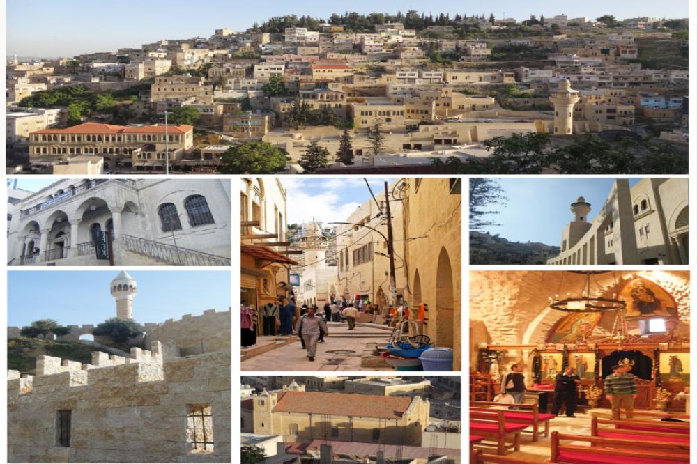 ظهرت على التل مدينة جادورا عاصمة مملكة بيرايا في القرن الأول للميلاد


