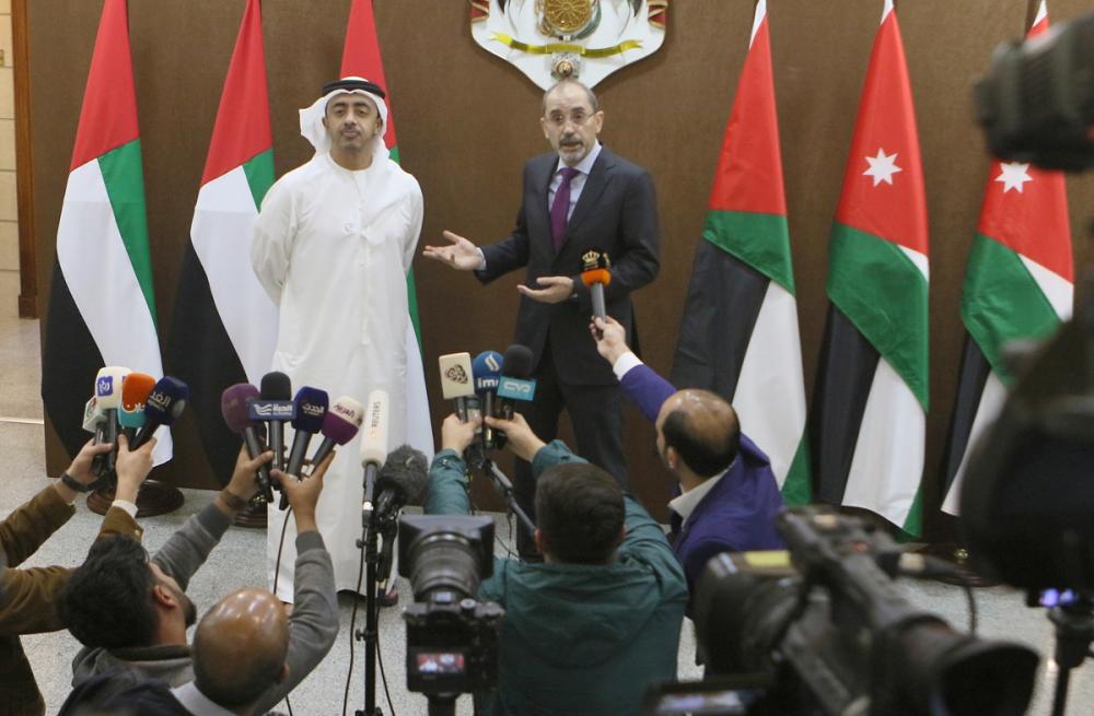 الصفدي ونظيره الاماراتي