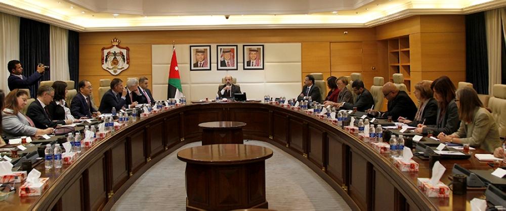 الرزاز وسفراء مجموعة السبع