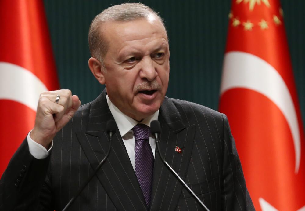 الرئيس التركي رجب طيب أردوغان